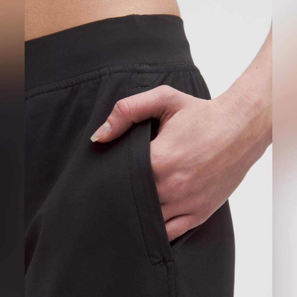 Lululemon Adapted State High-Rise Jogger Zippered Cuffs 28" Black Size 4 - Picture 3 of 16
